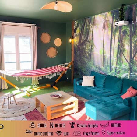 Jungle Urbain- Sauna - Cine - Hamac - Hyper Centre Amiens Zewnętrze zdjęcie
