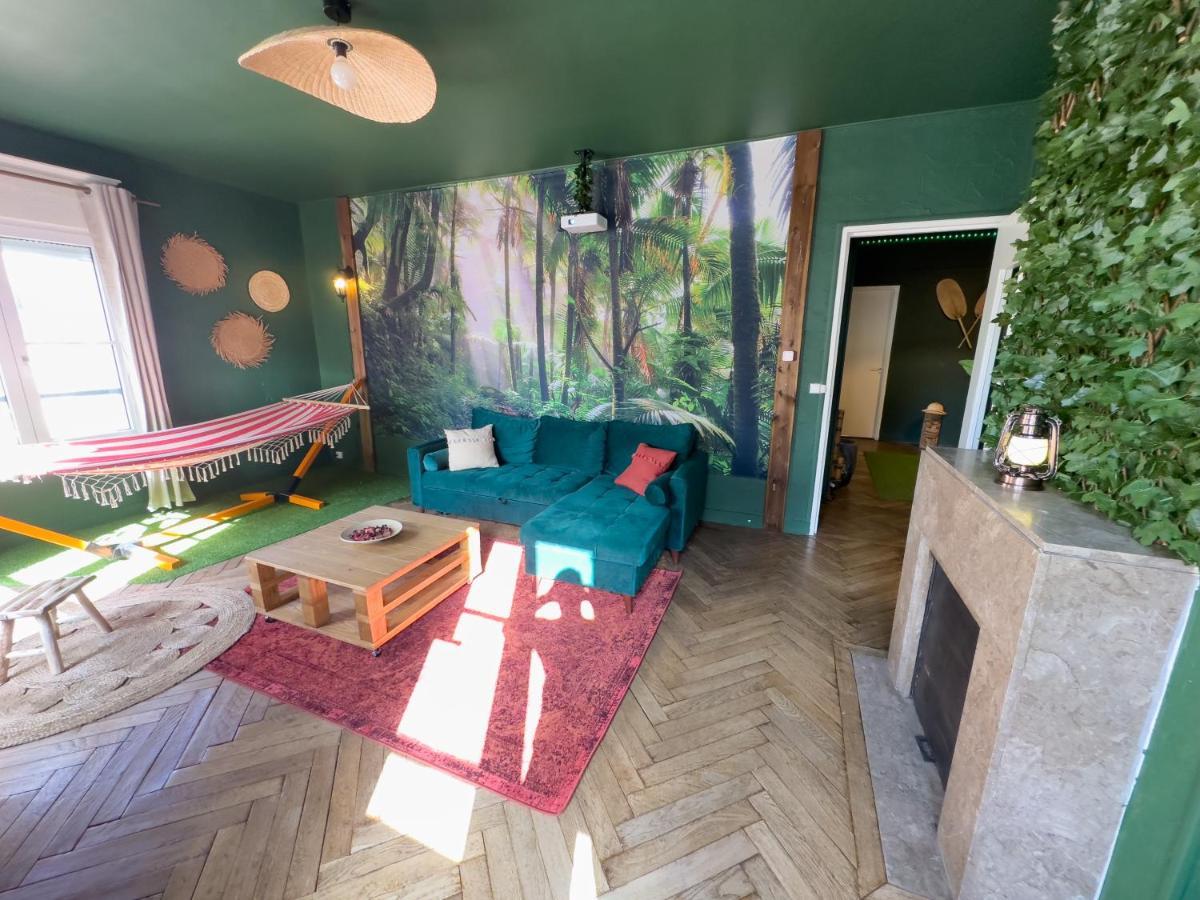 Jungle Urbain- Sauna - Cine - Hamac - Hyper Centre Amiens Zewnętrze zdjęcie